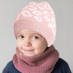 Pink Kids Beanie